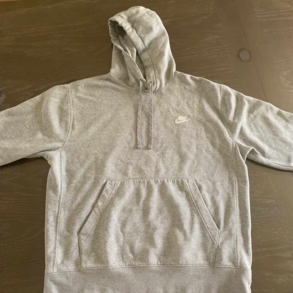 Nike Grey Hoodie Medium